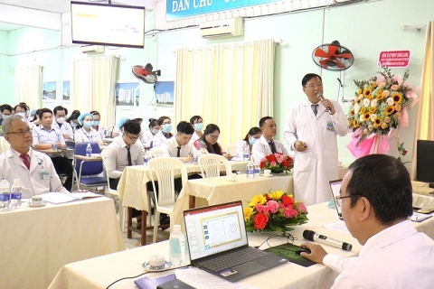 Mỗi ngày BV Đa khoa Khu vực Hóc Môn khám và điều trị khoảng 500 lượt người bệnh tăng huyết áp