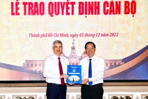 Tân Giám đốc Sở Tài chính TP.HCM là Cục trưởng Cục Thuế TP.HCM