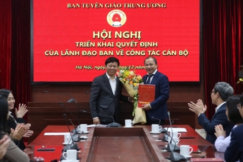 Ông Nguyễn Gia Hưng giữ chức Phó Vụ trưởng Vụ Báo chí Xuất bản, Ban Tuyên giáo Trung ương