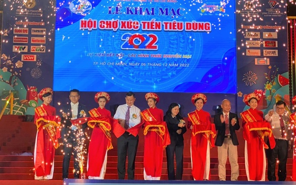 350 gian hàng tham gia Hội chợ xúc tiến tiêu dùng năm 2022