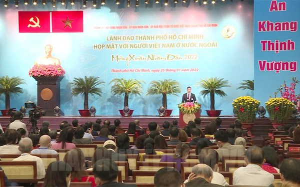 Thành phố họp mặt kiều bào mừng Xuân Quý Mão vào ngày 6-7/1/2023