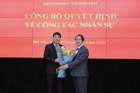 PGS.TS Huỳnh Văn Chương làm Cục trưởng Cục Quản lý chất lượng, Bộ Giáo dục và Đào tạo