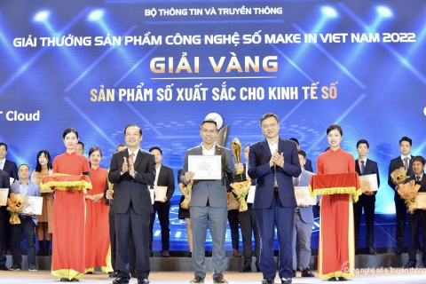 Các sản phẩm đạt giải thưởng Make in Vietnam 2022 giúp đẩy nhanh chuyển đổi số quốc gia