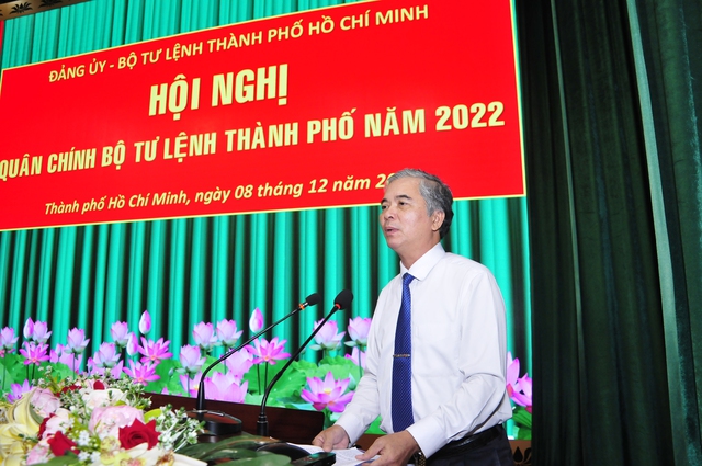 Bộ Tư lệnh TPHCM triển khai nhiệm vụ quân sự, quốc phòng năm 2023 - Ảnh 1. Bộ Tư lệnh TPHCM triển khai nhiệm vụ quân sự, quốc phòng năm 2023 - Ảnh 1.