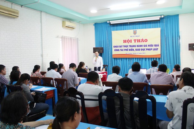 Bộ Tư pháp khảo sát đánh giá hiệu quả công tác PBGDPL tại Sóc Trăng - Ảnh 1. Bộ Tư pháp khảo sát đánh giá hiệu quả công tác PBGDPL tại Sóc Trăng - Ảnh 1.