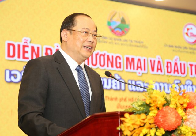 Thúc đẩy hợp tác thương mại, đầu tư giữa TPHCM với các địa phương của Lào - Ảnh 2. Thúc đẩy hợp tác thương mại, đầu tư giữa TPHCM với các địa phương của Lào - Ảnh 2.