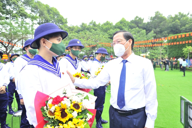 Bộ Tư lệnh TPHCM hiệp đồng giao, nhận quân năm 2023 - Ảnh 5. Bộ Tư lệnh TPHCM hiệp đồng giao, nhận quân năm 2023 - Ảnh 5.