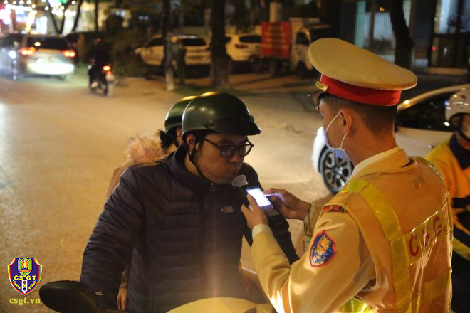 Xử lý vi phạm nồng độ cồn ở Thủ đô, phạt không có ngoại lệ