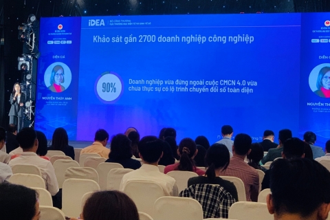 Hơn 90% doanh nghiệp công nghiệp đứng ngoài cuộc CMCN 4.0