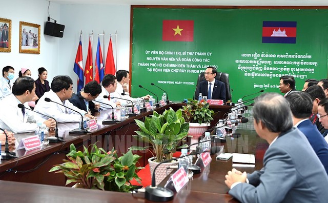 TPHCM và Thủ đô Phnom Penh thúc đẩy hợp tác nhiều lĩnh vực - Ảnh 3. TPHCM và Thủ đô Phnom Penh thúc đẩy hợp tác nhiều lĩnh vực - Ảnh 3.