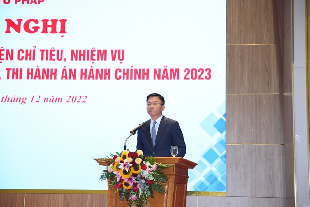 Bộ trưởng Bộ Tư pháp: Kết quả THADS xong về việc, về tiền đạt cao nhất trong 5 năm - Ảnh 1. Bộ trưởng Bộ Tư pháp: Kết quả THADS xong về việc, về tiền đạt cao nhất trong 5 năm - Ảnh 1.
