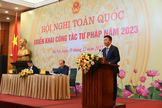 Bộ, ngành Tư pháp thực hiện tốt vai trò, nhiệm vụ người gác cổng về các vấn đề pháp lý - Ảnh 1. Bộ, ngành Tư pháp thực hiện tốt vai trò, nhiệm vụ người gác cổng về các vấn đề pháp lý - Ảnh 1.