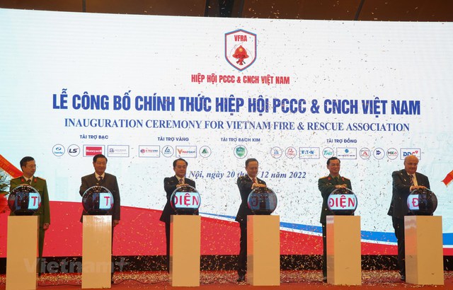 Hiệp hội Phòng cháy, chữa cháy và cứu nạn, cứu hộ Việt Nam chính thức ra mắt - Ảnh 1. Hiệp hội Phòng cháy, chữa cháy và cứu nạn, cứu hộ Việt Nam chính thức ra mắt - Ảnh 1.