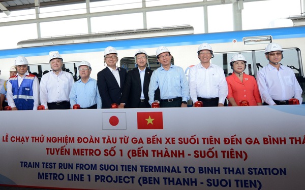 Chạy thử nghiệm metro Bến Thành - Suối Tiên
