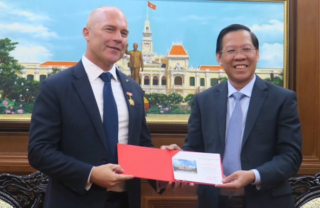 TPHCM cam kết tiếp tục đóng góp thúc đẩy cho quan hệ Việt Nam-New Zealand - Ảnh 1. TPHCM cam kết tiếp tục đóng góp thúc đẩy cho quan hệ Việt Nam-New Zealand - Ảnh 1.