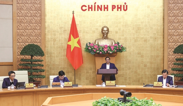Thủ tướng Phạm Minh Chính chủ trì phiên họp Chính phủ chuyên đề xây dựng pháp luật tháng 12
