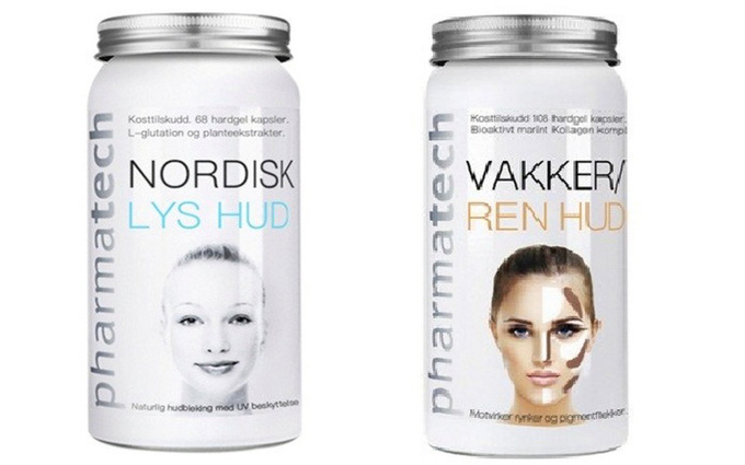 Thực phẩm bảo vệ sức khỏe Nordisk Lys Hud và Thực phẩm bảo vệ sức khỏe Vakker/Ren Hud vi phạm quảng cáo