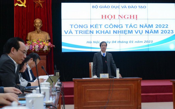 Bộ GD&ĐT xác định 10 nhiệm vụ trọng tâm năm 2023