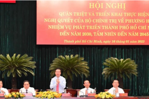 Triển khai Nghị quyết 31 về phương hướng, nhiệm vụ phát triển TP.HCM