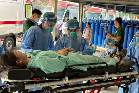 Sở Y tế TP.HCM diễn tập kích hoạt lại bệnh viện dã chiến khi dịch Covid-19 diễn biến xấu