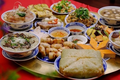 Mâm cỗ, mâm cúng trong ngày Tết cổ truyền Việt Nam