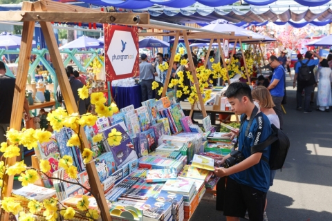 TP.HCM: Lễ hội Đường sách Tết Quý Mão đạt doanh thu hơn 6 tỷ đồng