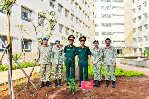Bệnh Viện Quân Y 175 phát động Tết trồng cây nhân dịp Xuân Quý Mão 2023
