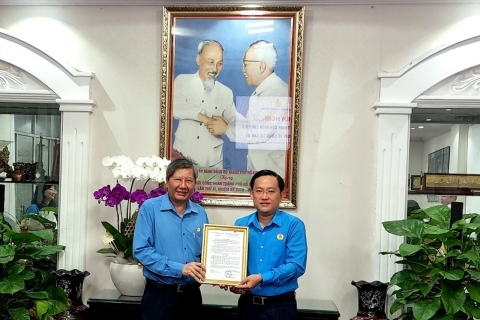 Ông Phùng Thái Quang được công nhận chức danh Phó Chủ tịch LĐLĐ TP.HCM