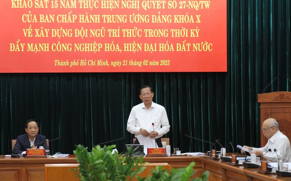 TPHCM luôn xác định phát triển phải dựa trên nền tảng tri thức