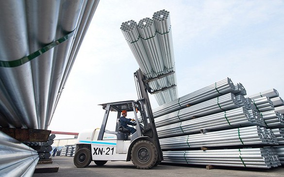 Xuất khẩu sắt thép khởi sắc