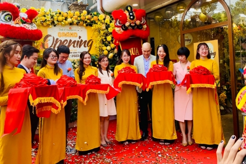 Dalat Hasfarm khai trương 2 cửa hàng hoa tươi cao cấp phong cách Indochine