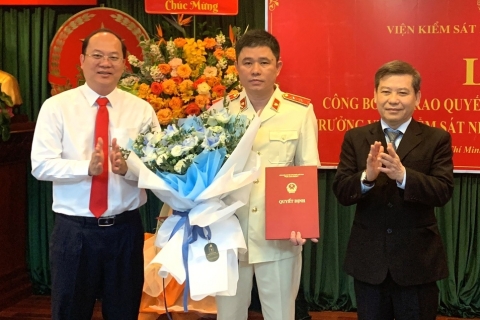 Ông Nguyễn Đức Thái làm Viện trưởng Viện KSND TP.HCM