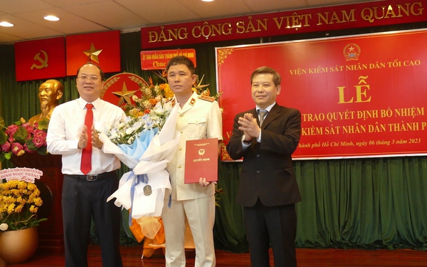 Viện Kiểm sát nhân dân TPHCM có tân Viện trưởng