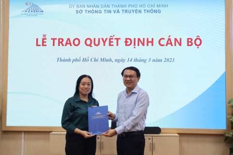 Trung tâm báo chí TP.HCM có nữ giám đốc mới