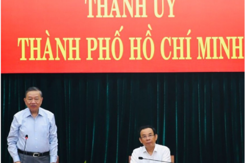 Bộ trưởng Bộ Công an làm việc với Ban Thường vụ Thành ủy TP.HCM