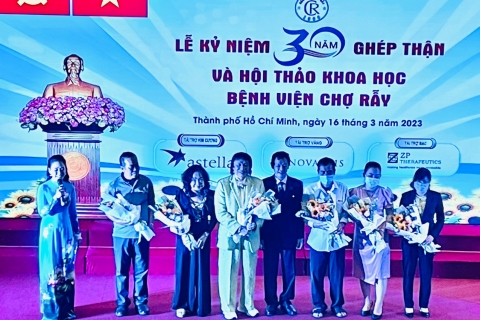Bệnh viện Chợ Rẫy kỷ niệm 30 năm ghép thận 