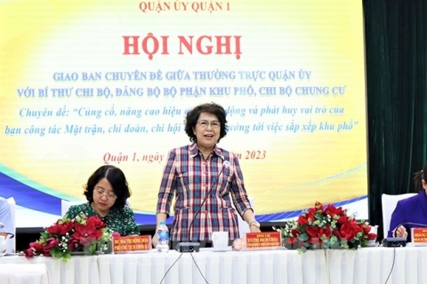 Quận 1 chuẩn bị cho việc sắp xếp lại khu phố