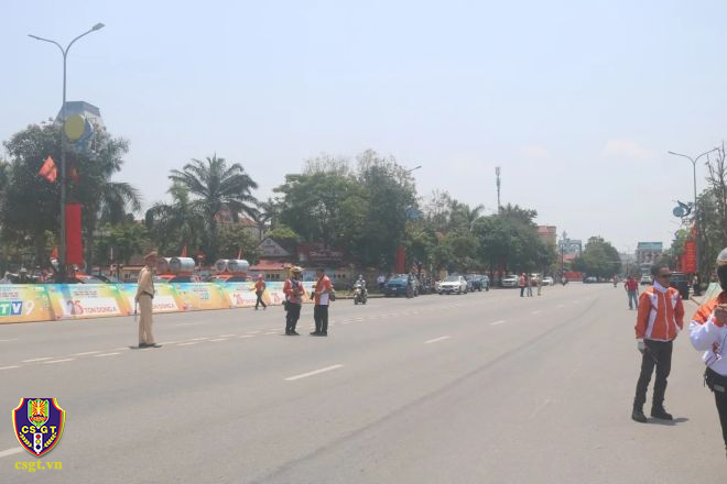 Đảm bảo an ninh, trật tự cho giải đua xe đạp toàn quốc