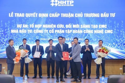 Tổ hợp nghiên cứu, đổi mới sáng tạo thứ hai của CMC chính thức được chấp thuận chủ trương đầu tư