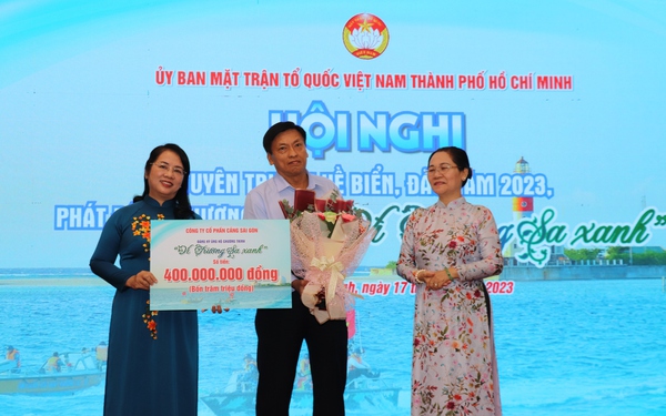 TPHCM phát động chương trình ủng hộ 'Vì Trường Sa xanh'