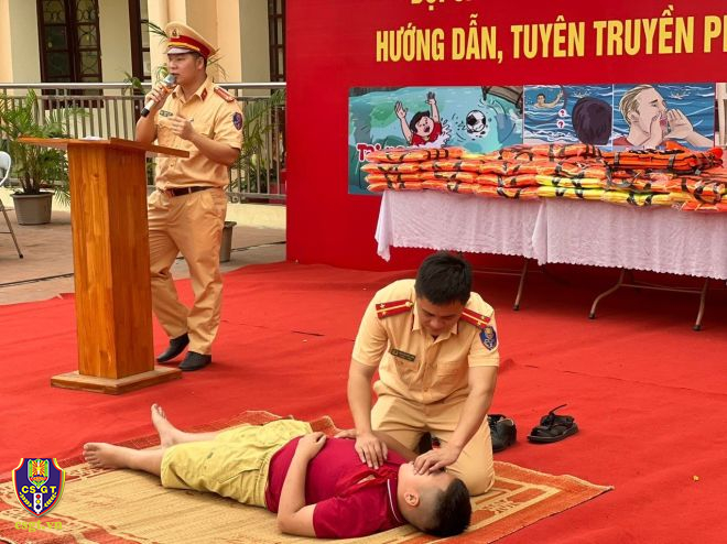 Bắc Ninh: Tổ chức tuyên truyền phòng chống đuối nước cho trẻ em