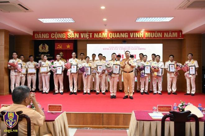Cục CSGT tổ chức Hội thi “bí thư chi bộ giỏi năm 2023”
