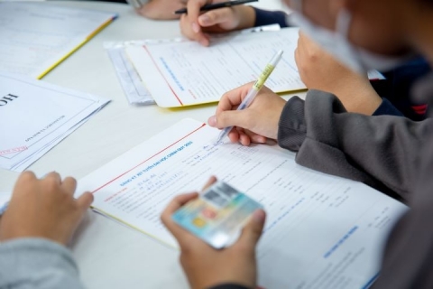 Nhiều trường đại học công bố điểm chuẩn học bạ
