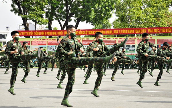 Khai mạc Hội thi, Hội thao quốc phòng, thể dục thể thao LLVT TPHCM