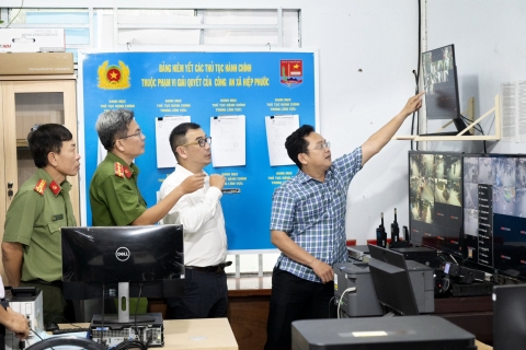 Khánh thành công trình phát triển cộng đồng văn hóa, an ninh trật tự tại Nhà Bè, TP.HCM