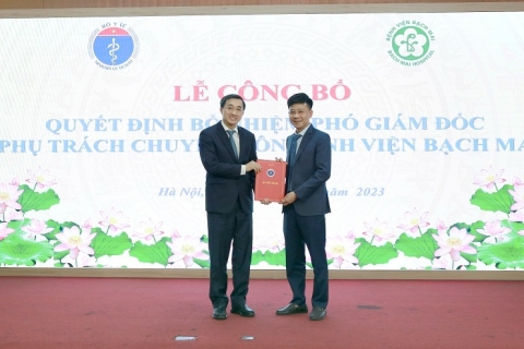 Bổ nhiệm thêm một Phó giám đốc tại Bệnh viên Bạch Mai