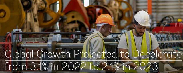 WB nâng dự báo tăng trưởng kinh tế toàn cầu năm 2023
