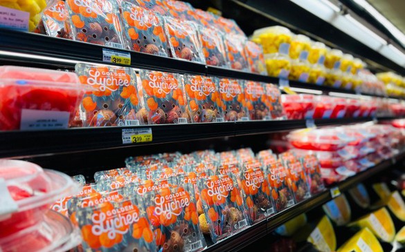 Quả vải tươi Việt Nam được bán giá 200.000 đồng/kg tại Hoa Kỳ