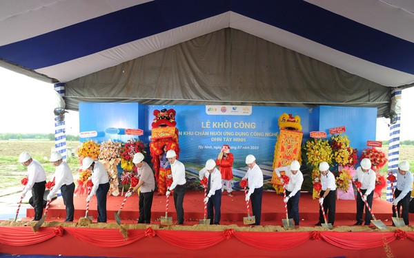 Khởi công dự án chăn nuôi ứng dụng công nghệ cao DHN hơn 200 tỷ đồng