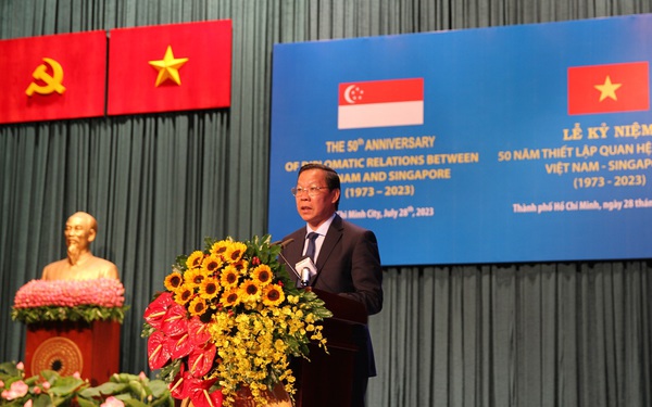 TPHCM kỷ niệm 50 năm thiết lập quan hệ ngoại giao Việt Nam -Singapore